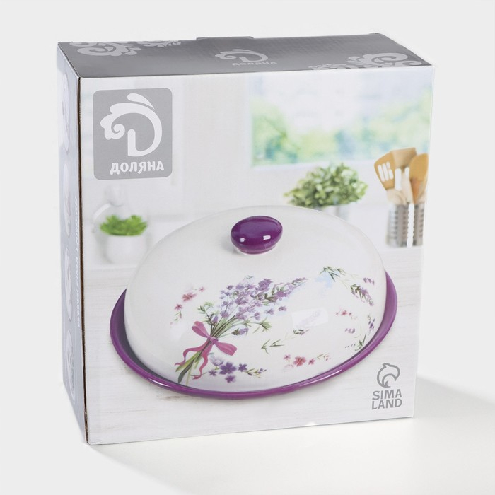 Блинница Доляна «Зайка», d=23 см, цвет белый Блинница Доляна «Зайка», d=23 см, цвет белый