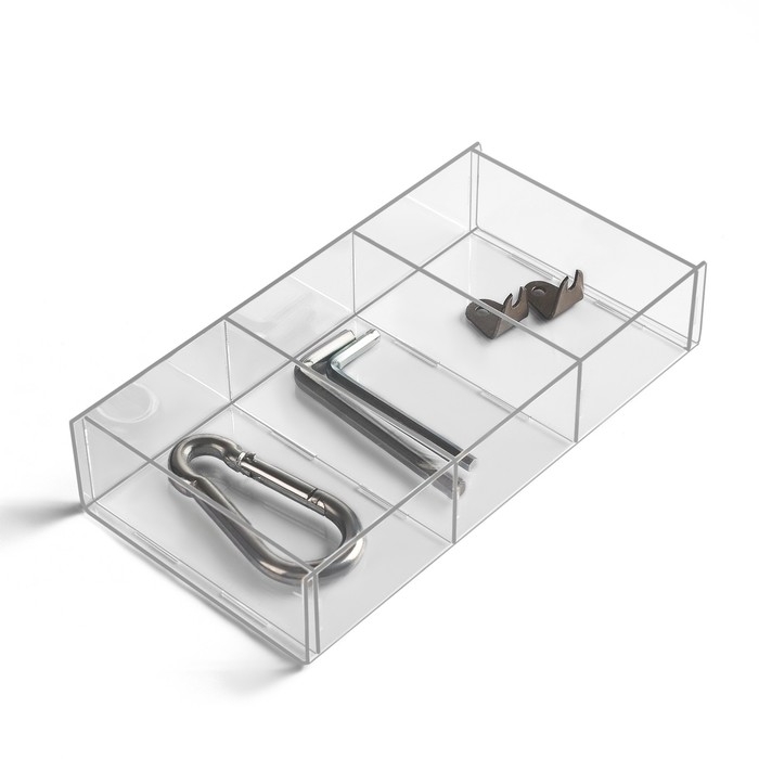 Подставка для презентации, 3 ячейки, 20,3×10,2×3,8 см, оргстекло 2 мм, В ЗАЩИТНОЙ ПЛЁНКЕ Подставка для презентации, 3 ячейки, 20,3×10,2×3,8 см, оргстекло 2 мм, В ЗАЩИТНОЙ ПЛЁНКЕ