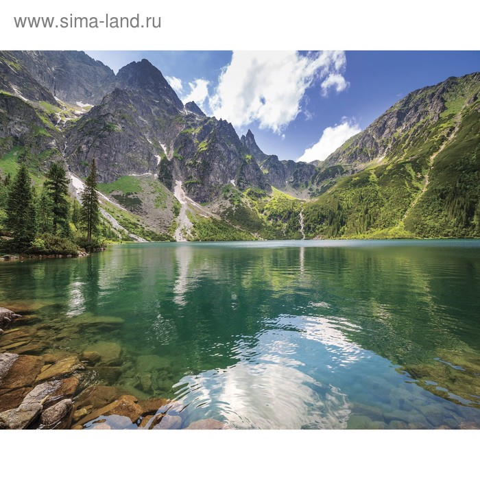 Картина на подрамнике "Горное озеро" 40*50 см