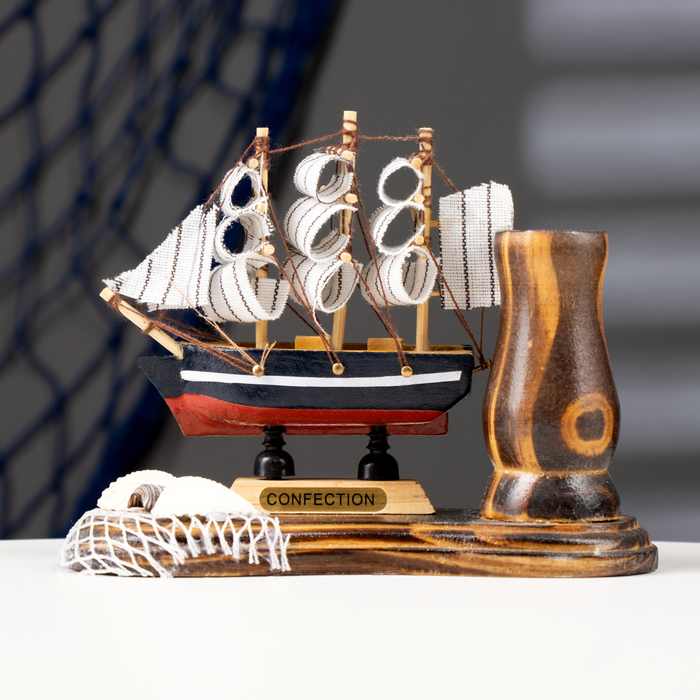 Подставка для ручек "Король морей", цвета МИКС