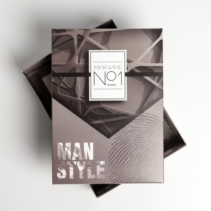 Коробка подарочная складная, упаковка, «№1», 21 х 15 х 7 см Коробка подарочная складная, упаковка, «№1», 21 х 15 х 7 см