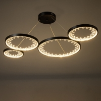 Светильник "Кристалл" LED 130Вт 3000-6000К черный 96х55х100 см BayerLux