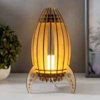 Ночник "Ракета"  LED 3вт 3000K USB 12х25 см RISALUX