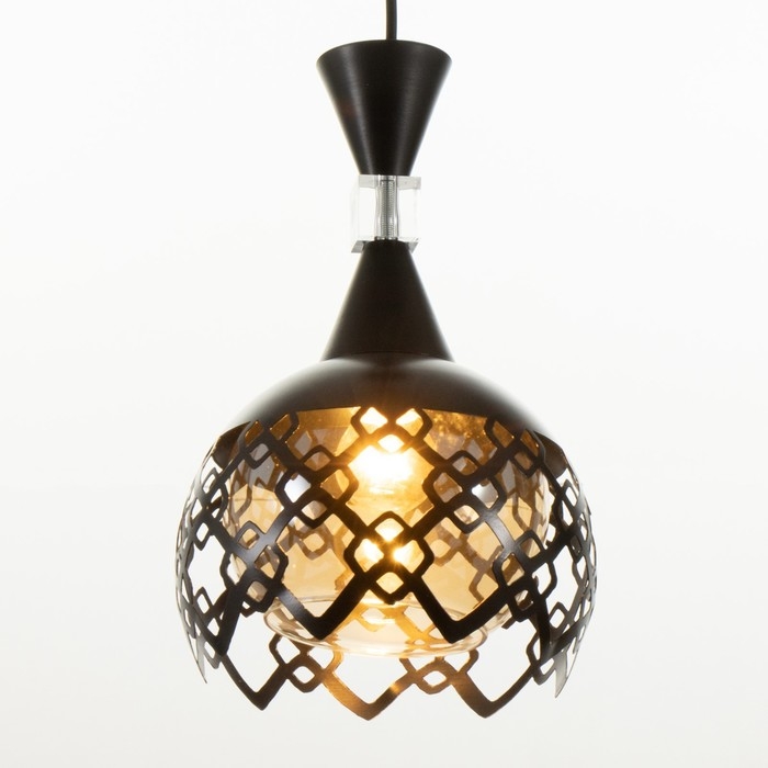 Светильник BayerLux Светильник BayerLux "Ковальце" Е27 40Вт черный 20х20х35-120см