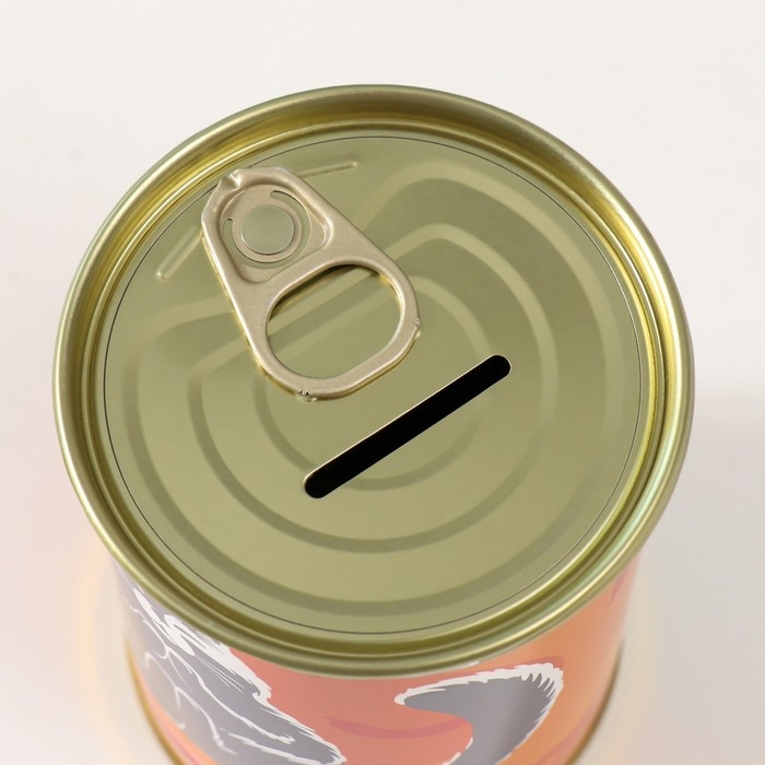 Копилка-банка металл Копилка-банка металл "Сила воли + характер"