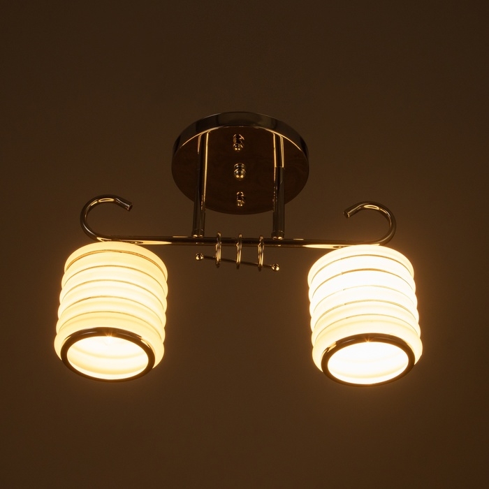 Люстра Люстра "Алета" 2х40Вт Е27 Хром МОДЕЛЬ: 2800430