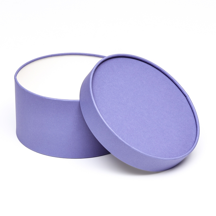 Подарочная коробка фиолетовая, завальцованная без окна, 21х11 см Подарочная коробка фиолетовая, завальцованная без окна, 21х11 см