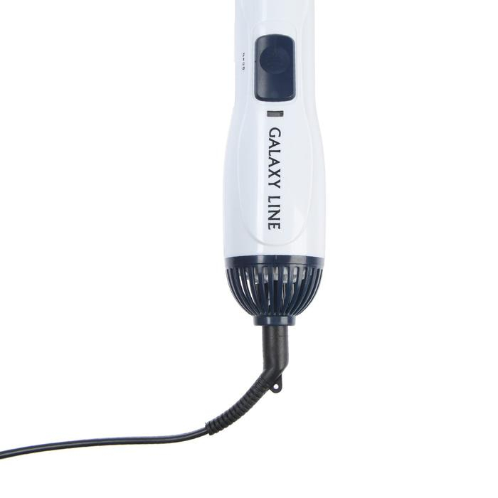 Фен-щётка Galaxy GL 4408, 900 Вт, 2 скорости, 1 температурный режим, белый Фен-щётка Galaxy GL 4408, 900 Вт, 2 скорости, 1 температурный режим, белый