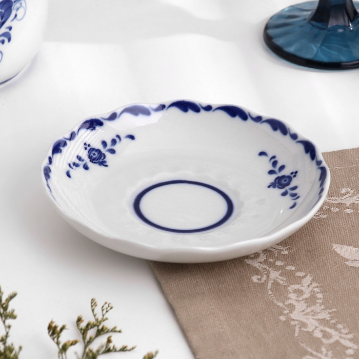 Блюдце Блюдце "Натали", d-14,5см, гжель