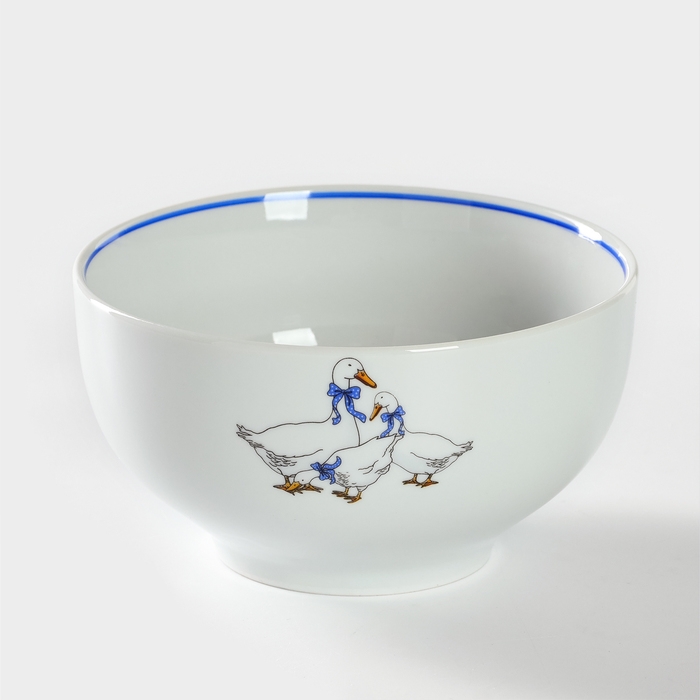 Набор фарфоровый для завтрака «Гуси», 3 предмета Набор фарфоровый для завтрака «Гуси», 3 предмета