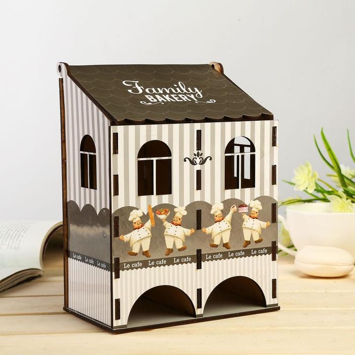 Чайный домик двойной Чайный домик двойной "Поварята" 20х9,5х15,5 см