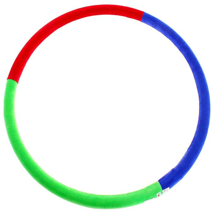 Обруч утяжелённый ONLYTOP «Идеальный силуэт», d=80 см, 1,8 кг, цвета МИКС Обруч утяжелённый ONLYTOP «Идеальный силуэт», d=80 см, 1,8 кг, цвета МИКС