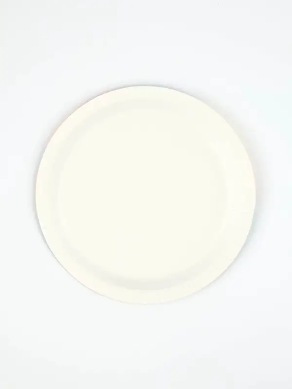 Тарелка бумажная "Пони с подарками" , синяя 18 см