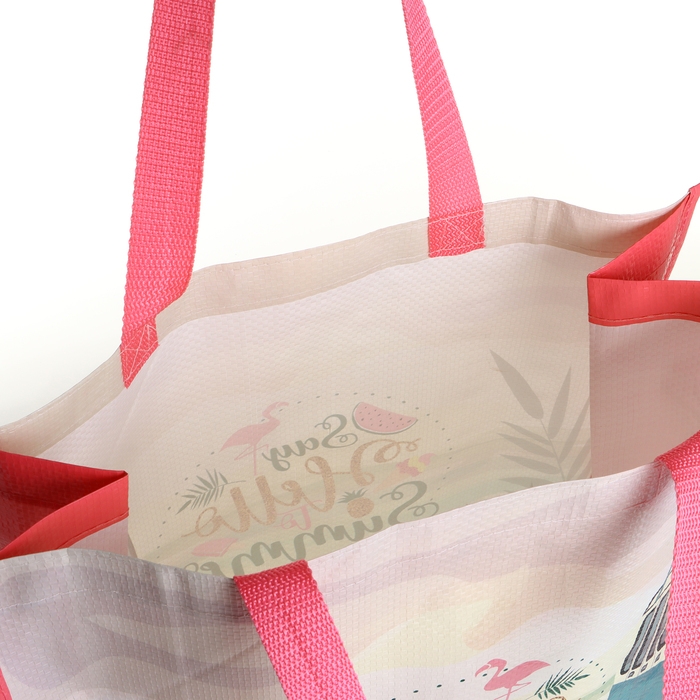 Сумка хозяйственная без застёжки, цвет разноцветный Сумка хозяйственная без застёжки, цвет разноцветный