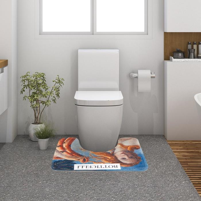 Коврик для ванной Этель Коврик для ванной Этель "Ботичелли",50х40 см, велюр