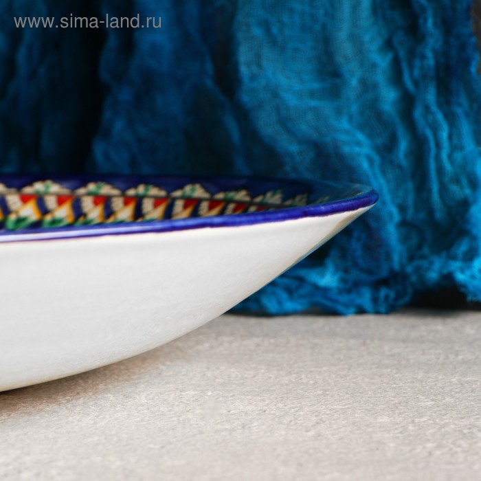 Ляган круглый Риштанская Керамика, 41см Ляган круглый Риштанская Керамика, 41см