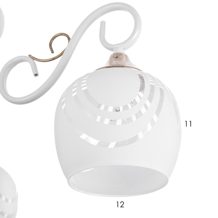 Люстра Люстра "Люси" 3х60Вт Е27 Античная бронза 60х60х29см