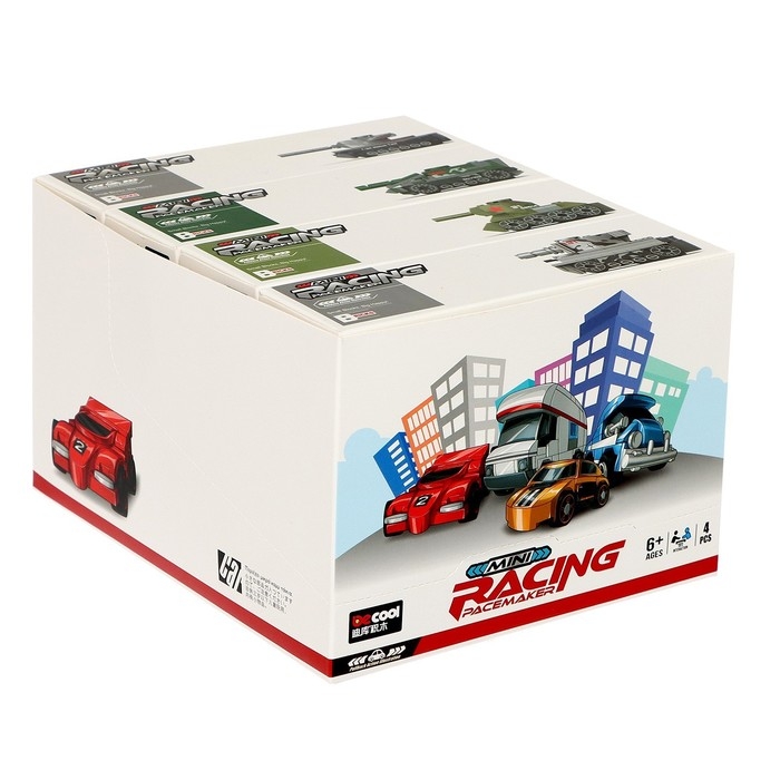 Конструктор &laquo;Армия. Танчики&raquo;, 4 вида, цвет МИКС