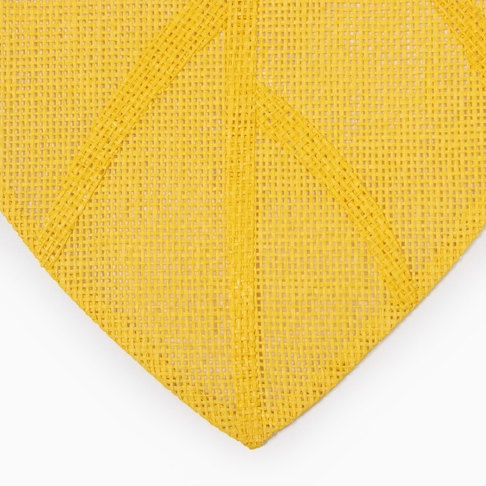 Салфетка сервировочная Доляна "Листочки", цв.желтый, 30*45 см