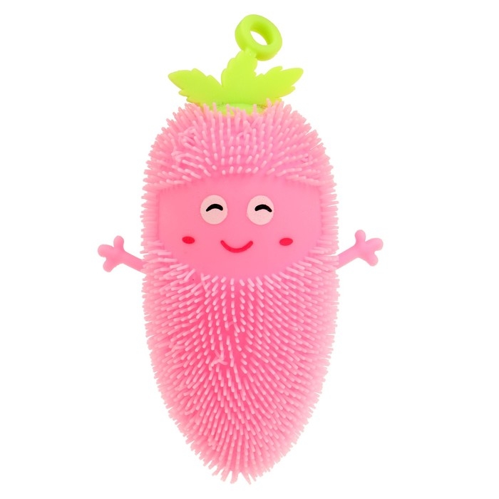 Ёжка «Морковка» световой, цвета МИКС Ёжка «Морковка» световой, цвета МИКС