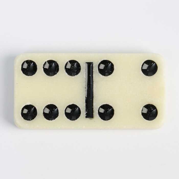 Домино Домино "Форкас", 9 х 15 см, костяшка 4 х 2 см, зеленое