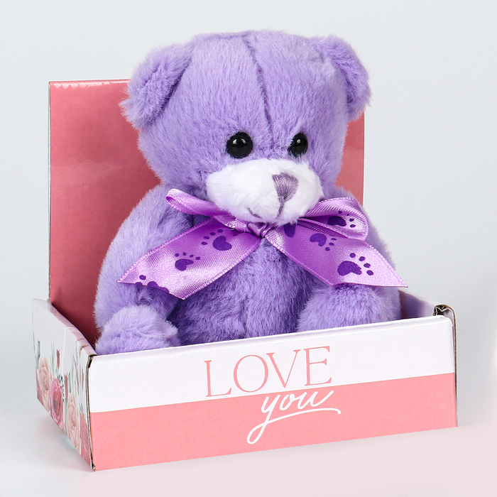 Мягкая игрушка «Мишка», цвет микс