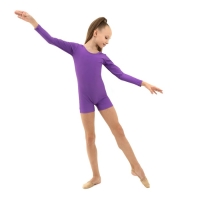 Купальник для гимнастики и танцев Grace Dance, р. 40, цвет фиолетовый