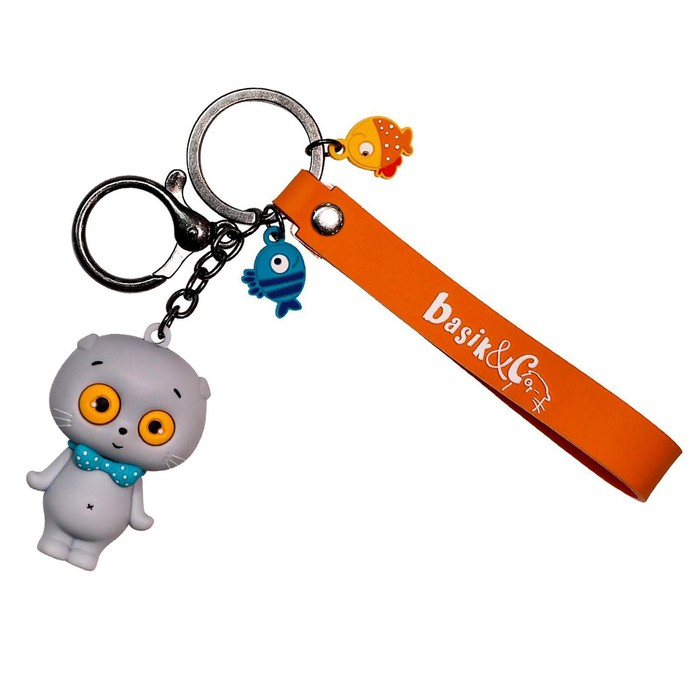 Игрушка-брелок «Басик с подвесами Рыбки», 5 см Игрушка-брелок «Басик с подвесами Рыбки», 5 см