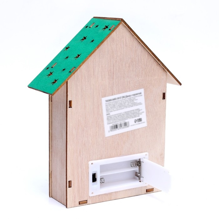 Новогодний декор с подсветкой «Щелкунчик» 15 × 5,5 × 18 см Новогодний декор с подсветкой «Щелкунчик» 15 × 5,5 × 18 см