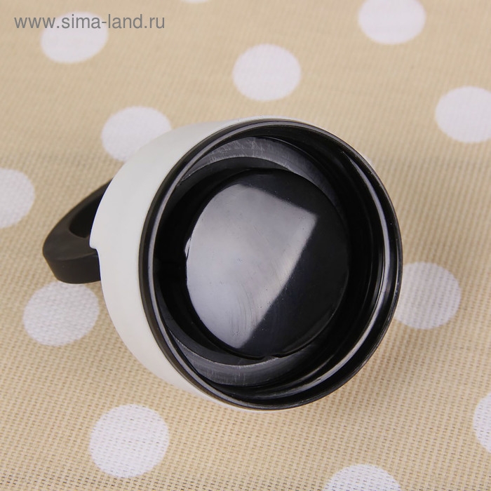 Бутылка для воды стеклянная с ручкой в чехле &laquo;Завтрак&raquo;, 500 мл, h=23,5 см, рисунок МИКС