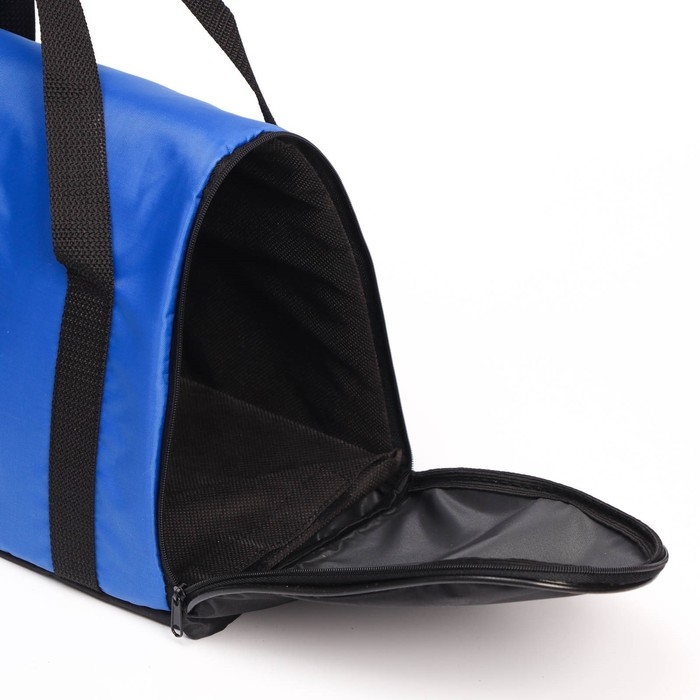 Сумка - переноска для животных  Сумка - переноска для животных "Туннель", нейлон, 33 х 19 х 23 см, васильковый