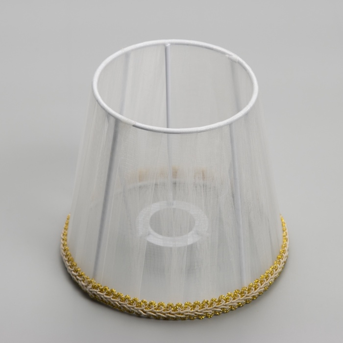 Абажур Е14 белый 15х15х13 см Абажур Е14 белый 15х15х13 см