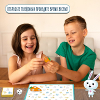 Настольная игра «Поймай зайца», 2-4 игрока, 4+