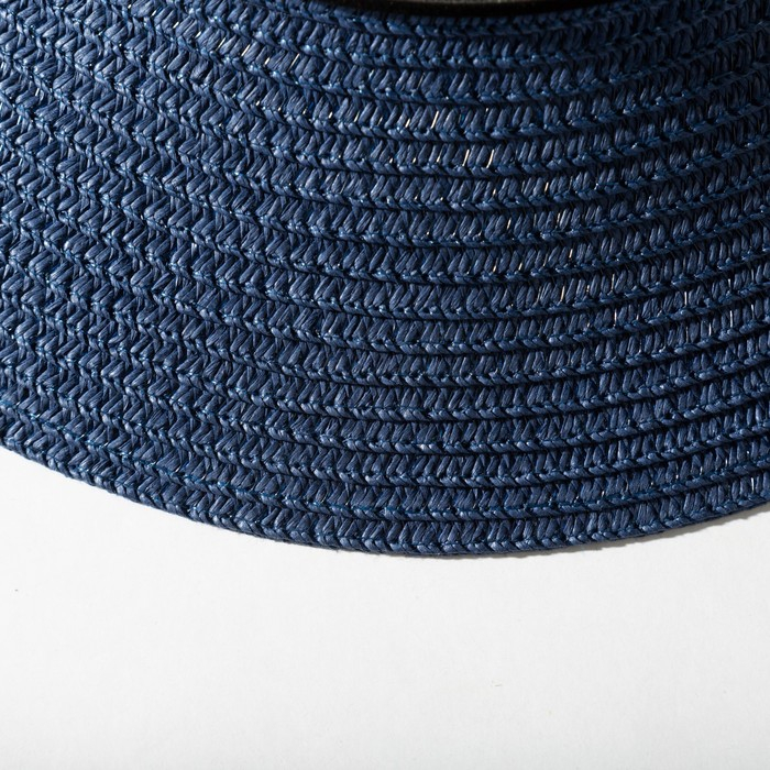 Шляпа с бантиком MINAKU цвет темно-синий, р-р 56-58