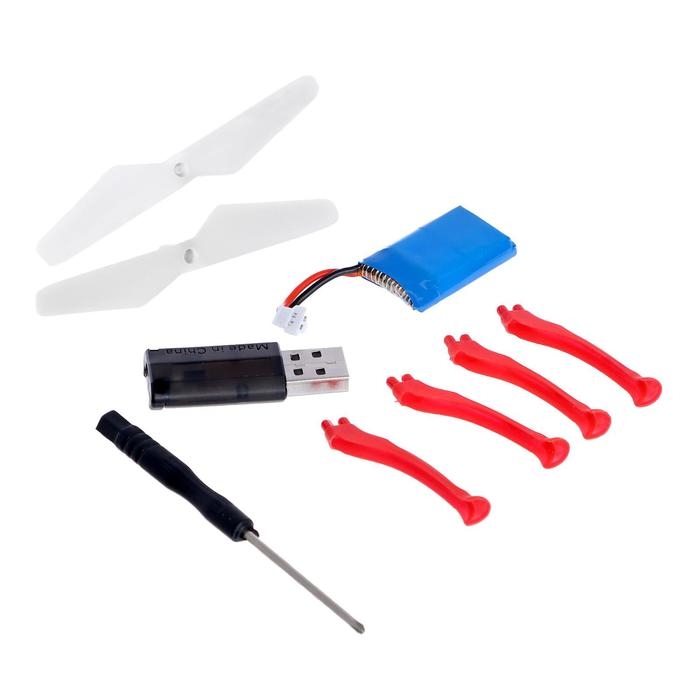 Квадрокоптер радиоуправляемый SKYDRONE, работает от аккумулятора, цвет синий Квадрокоптер радиоуправляемый SKYDRONE, работает от аккумулятора, цвет синий