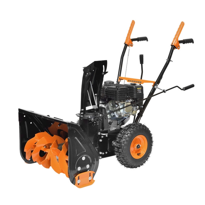 Снегоуборщик CARVER STG 756, самоходный, 7 л.с., шир./выс. 56x43 см, ск. 5/2, колеса 13 Снегоуборщик CARVER STG 756, самоходный, 7 л.с., шир./выс. 56x43 см, ск. 5/2, колеса 13