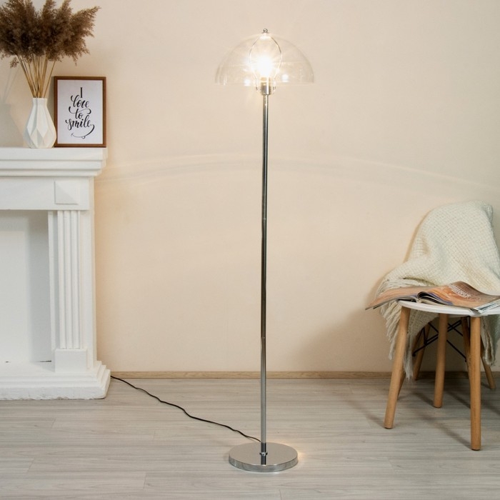 Торшер  Торшер "Байхаус" Е27 15Вт прозрачный 35х35х150см