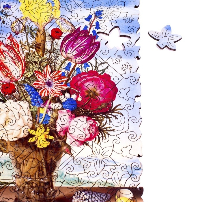 Пазл фигурный «Букет» М Пазл фигурный «Букет» М