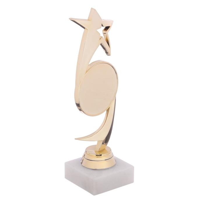 Кубок «Звезда», наградная фигура, подставка камень белая, 18 х 6 х 5 см Кубок «Звезда», наградная фигура, подставка камень белая, 18 х 6 х 5 см
