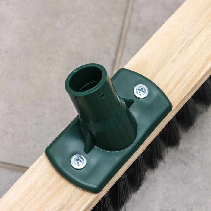 Щётка для подметания пола «Метро», 30×5 см, цвет МИКС Щётка для подметания пола «Метро», 30×5 см, цвет МИКС