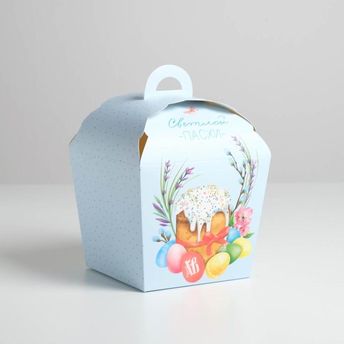 Коробка кондитерская складная, упаковка «Светлой Пасхи», 17 х 17 х 26 см Коробка кондитерская складная, упаковка «Светлой Пасхи», 17 х 17 х 26 см