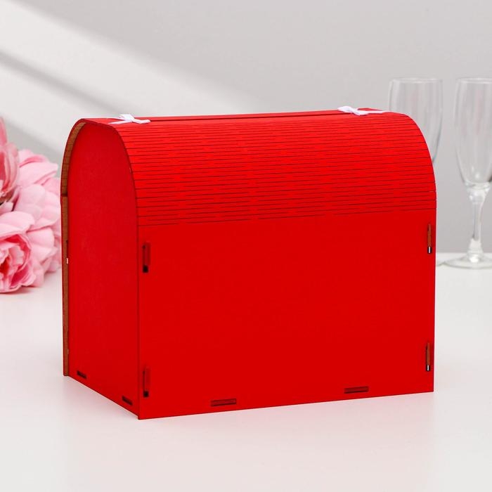 Семейный банк Семейный банк "Цветочный", красный, 23,5х17х20 см