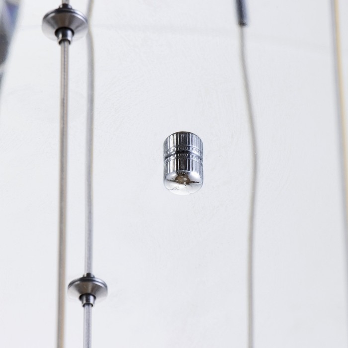 Светильник-каскад Светильник-каскад "Дрим" 24хLED 72Вт 3000K серебро 60х60х300см BayerLux