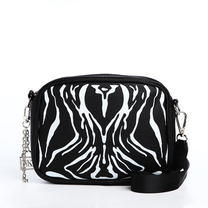 Сумка женская из искусственной кожи «Зебра», 19х14х6 см. Сумка женская из искусственной кожи «Зебра», 19х14х6 см.