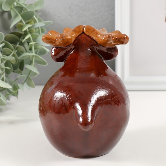 Сувенир керамика Сувенир керамика "Милый лосик" 9х14х11,5 см