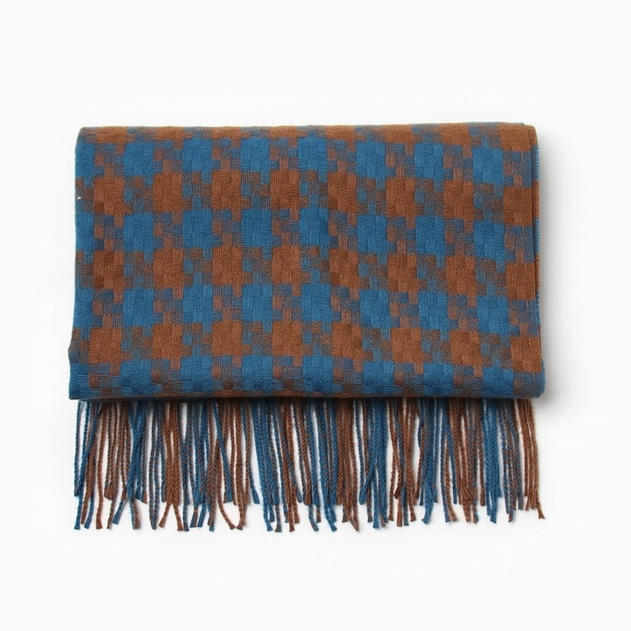 Шарф зимний с кистями MINAKU 65*180 + 8 см клетка Шарф зимний с кистями MINAKU 65*180 + 8 см клетка