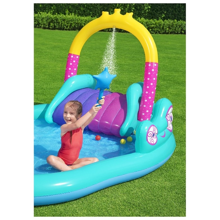 Игровой центр «Волшебный единорог», 274 х 198 х 137 см, 53097 Bestway Игровой центр «Волшебный единорог», 274 х 198 х 137 см, 53097 Bestway