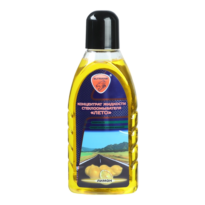 Стеклоомывающая жидкость ЛЕТО, концентрат, 1:8, лимон, 500 мл Стеклоомывающая жидкость ЛЕТО, концентрат, 1:8, лимон, 500 мл