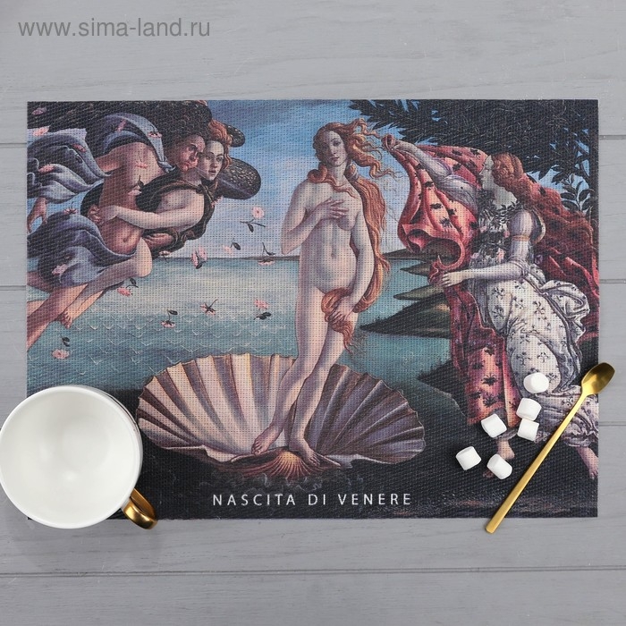 Салфетка на стол "Венера", ПВХ, 40х29 см