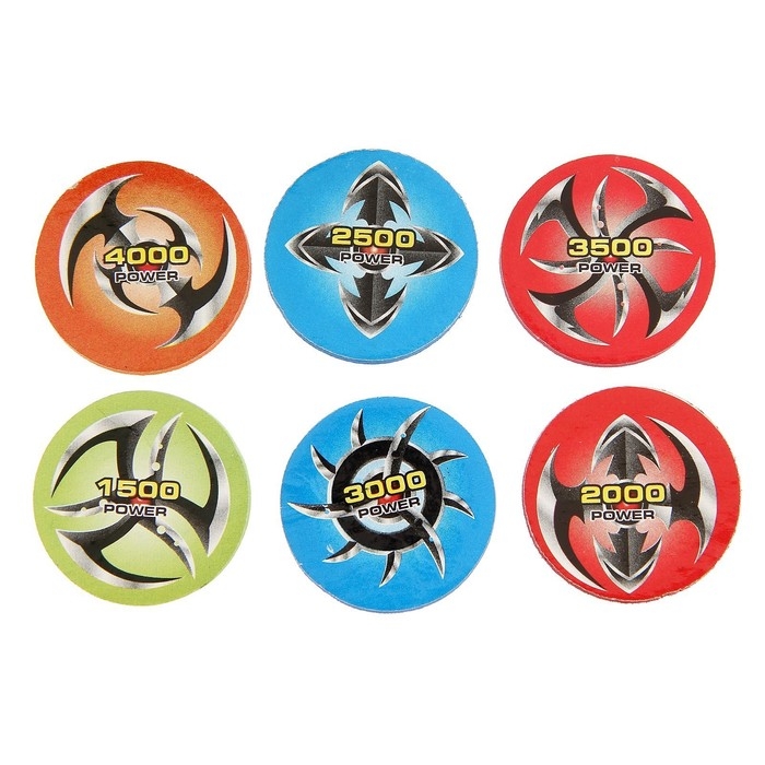 Пистолет «Диско страйк», стреляет дисками, цвета МИКС Пистолет «Диско страйк», стреляет дисками, цвета МИКС